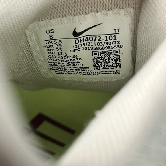 Nike Air Zoom Pegasus 39 Women’s Size 8 Running Shoes Gym Sneakers DH4072-101 - Picture 7 of 7